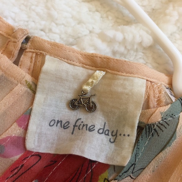 Anthropologie/One Fine Day Tea Rose Blouse - Picture 7 of 8